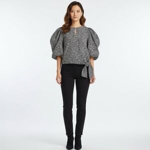 NWT Vince Camaro Balloon Sleeve Top Size XXS